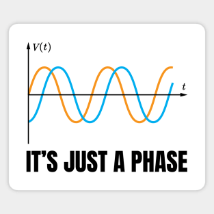 It's Just A Phase (Black Axis) Magnet